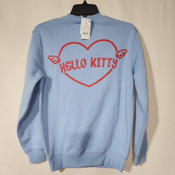 Hello kitty valentine sweatshirt women's graphic XXS - Picture 3 of 6